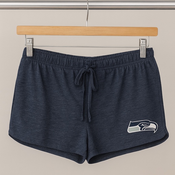 NFL Team Apparel Women’s Seattle Seahawks Tank & Shorts Sleep Set – SP - Picture 3 of 3